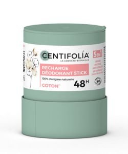 Recharge déodorant stick 48h - Fleur de coton BIO, 50&nbsp;g